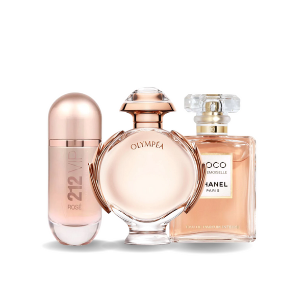 COMPRA 1 OBTÉN 3 - 212 VIP ROSÉ | OLYMPÉA | COCO MADEMOISELLE 100ml ®